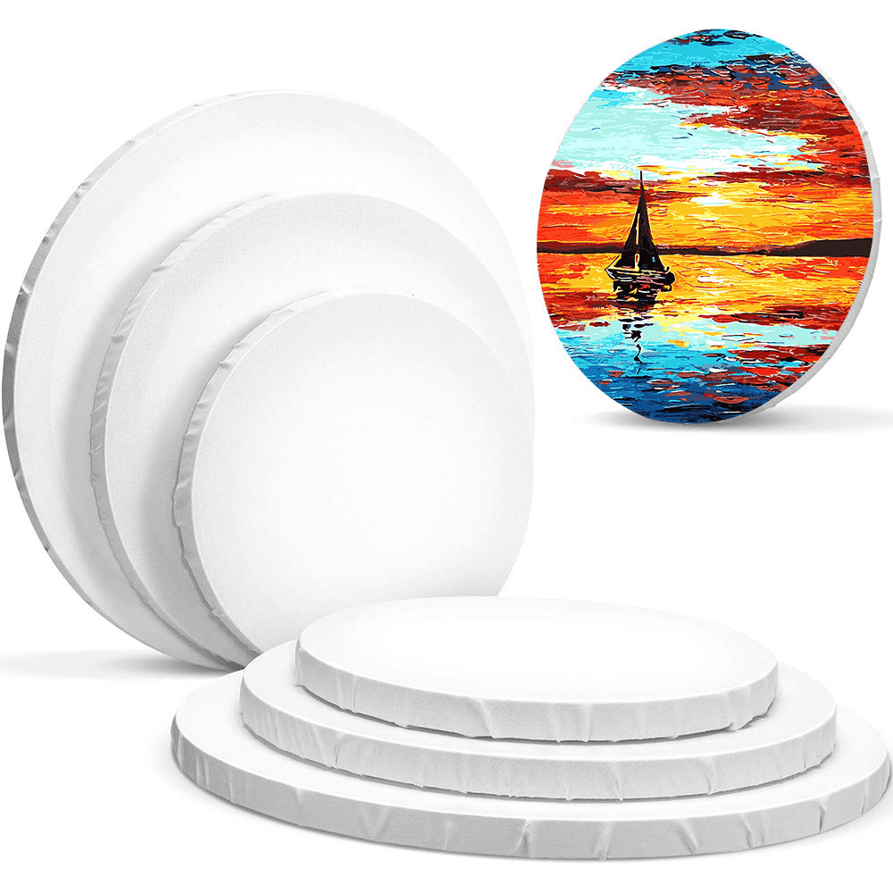 Στρογγυλός καμβάς ζωγραφικής Στρογγυλός καμβάς ζωγραφικής